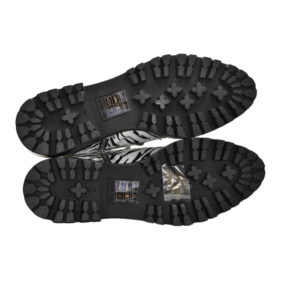 B0 Auth DOLCE VITA Gregor Zebra Print Real Calf Hair Hiker Boot Shoes Size 8.5 - Picture 8 of 8